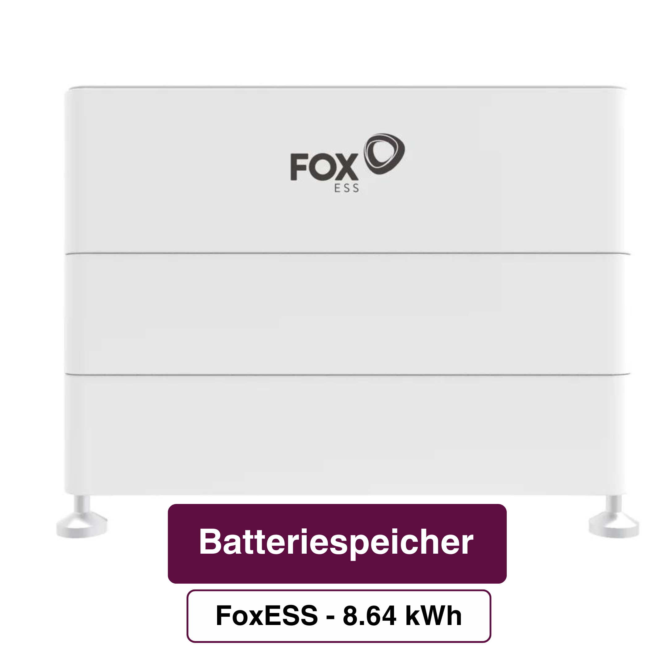 Photovoltaikanlage-Gesamtpaket FoxESS mit Unterkonstruktion (inkl. Smartmeter) 