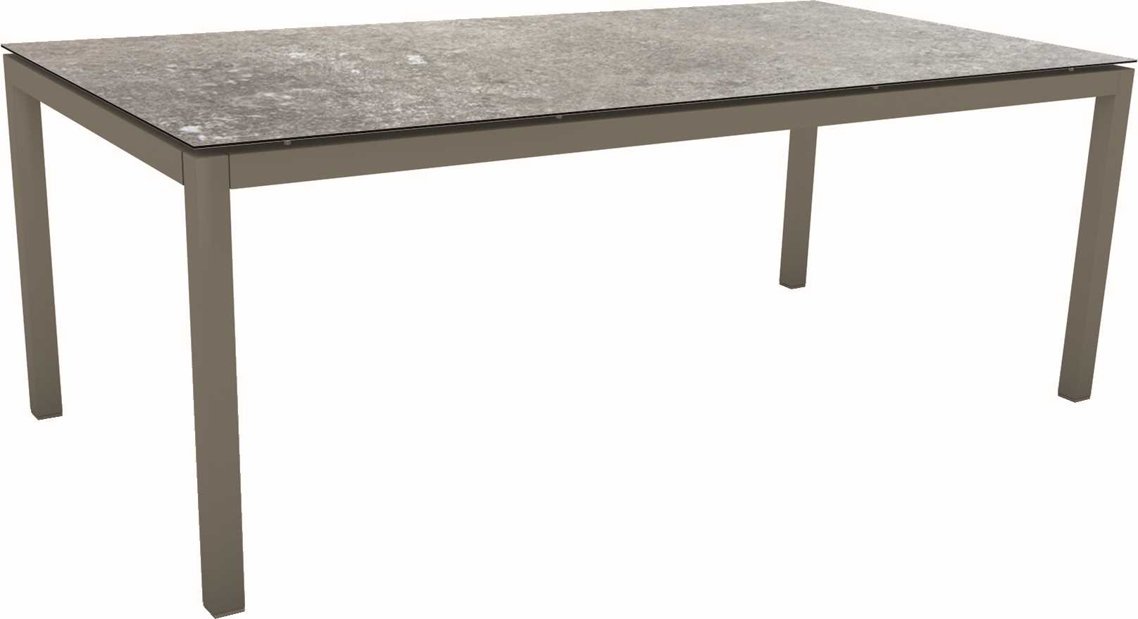 STERN Tischplatte SILVERSTAR 2.0 200x100 cm Dekor Vintage stone