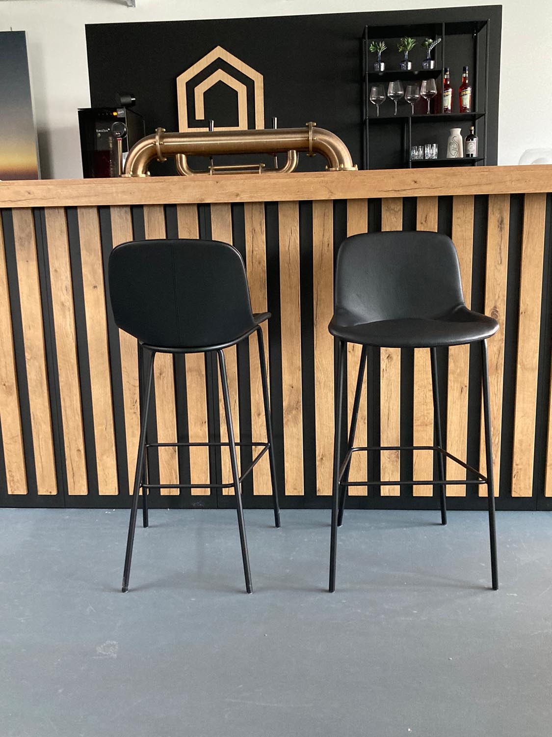 WALTER KNOLL Barstool Sheru / Ausstellungsstück